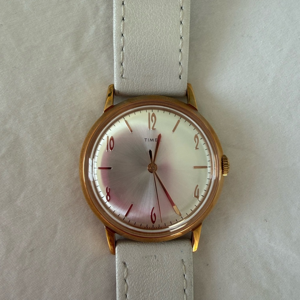 Timex Classic Gold and Silver Watch